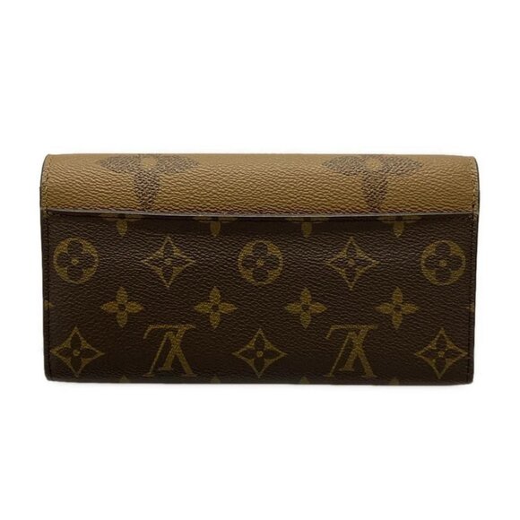 Auth LOUIS VUITTON Portefeuille Sara M80726 Monogram Reverse - RFID : confirmed - Picture 2 of 13